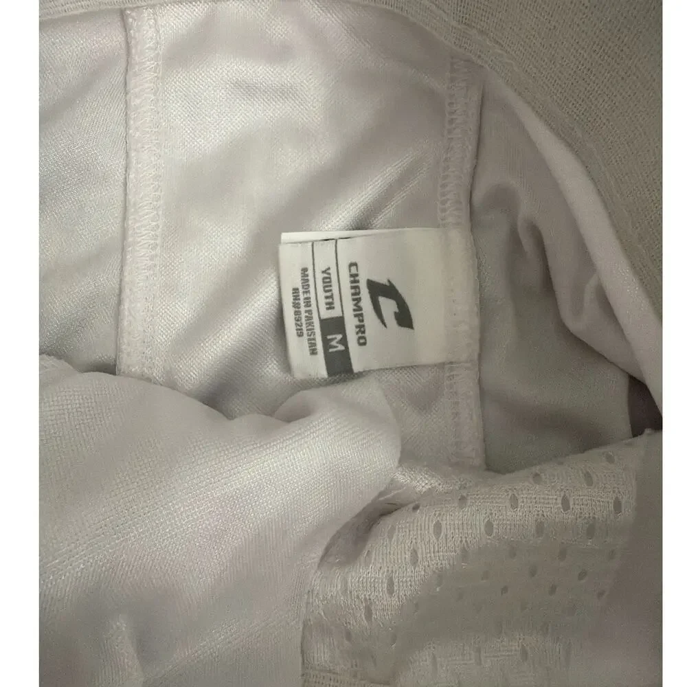 NWT Champro Sports White Football Practice Pants Youth Medium 10/12